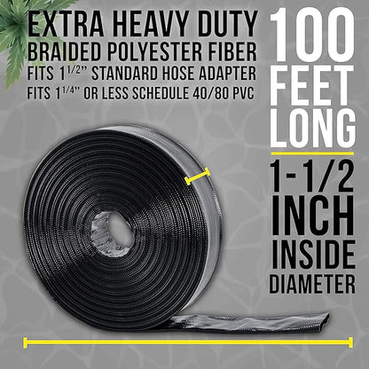U.S. Pool Supply Pool Backwash Hose 1 1/2 Inch Diameter x 100 Feet - Image 3