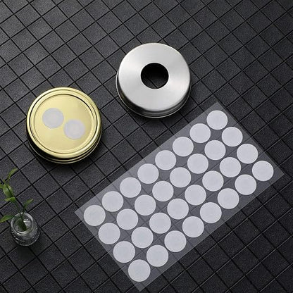Zonon 64 Pieces Synthetic Filter Paper Stickers 20 mm 0.3 ?m Synthetic Filter - Image 7