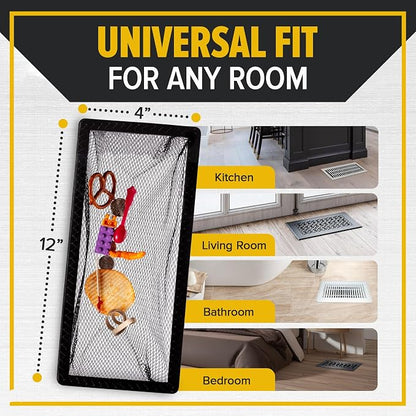 HAAK - Floor Vent Cover Trap, Durable Screen That Attaches Easily to Vent Covers - Image 7