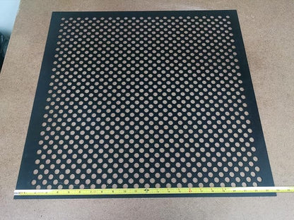 2'x2' Black Plastic Perforated Tile, 10 Pack, - Image 7