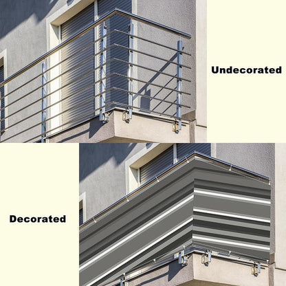 Privacy Fence Screen 2' x 3.3' UV Protection 96% Outdoor Privacy Screens - Image 8