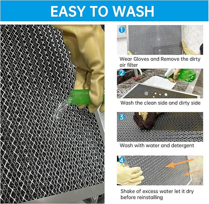 UBeesize 14x18x1 Air Filter HVAC AC Furnace Filter, MERV 8, Reusable Washable - Image 7