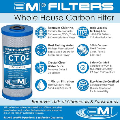 APPLIED MEMBRANES INC. Whole House Water Filter Replacement Filter Cartridge - Image 5